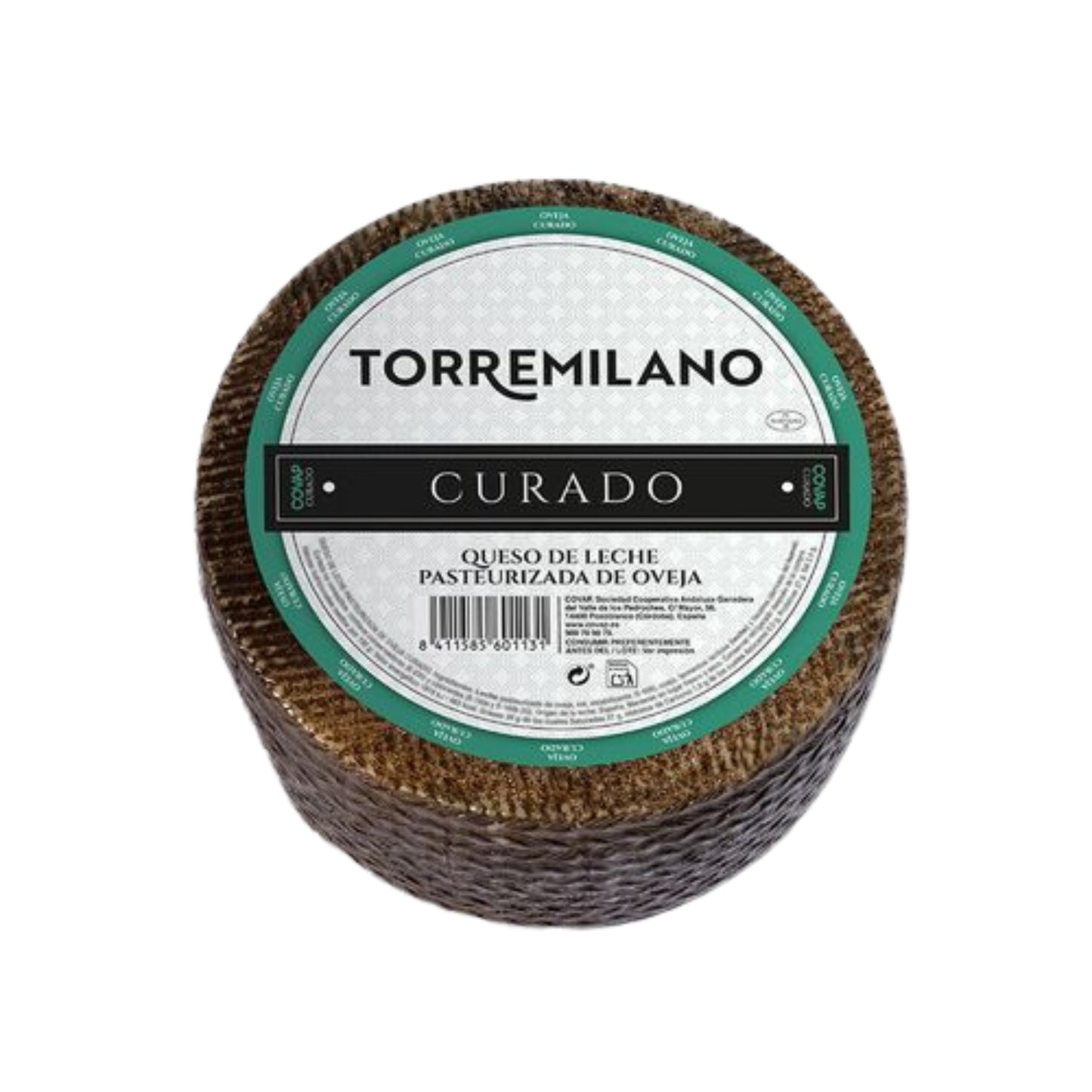 Queso de oveja curado tradicional entero