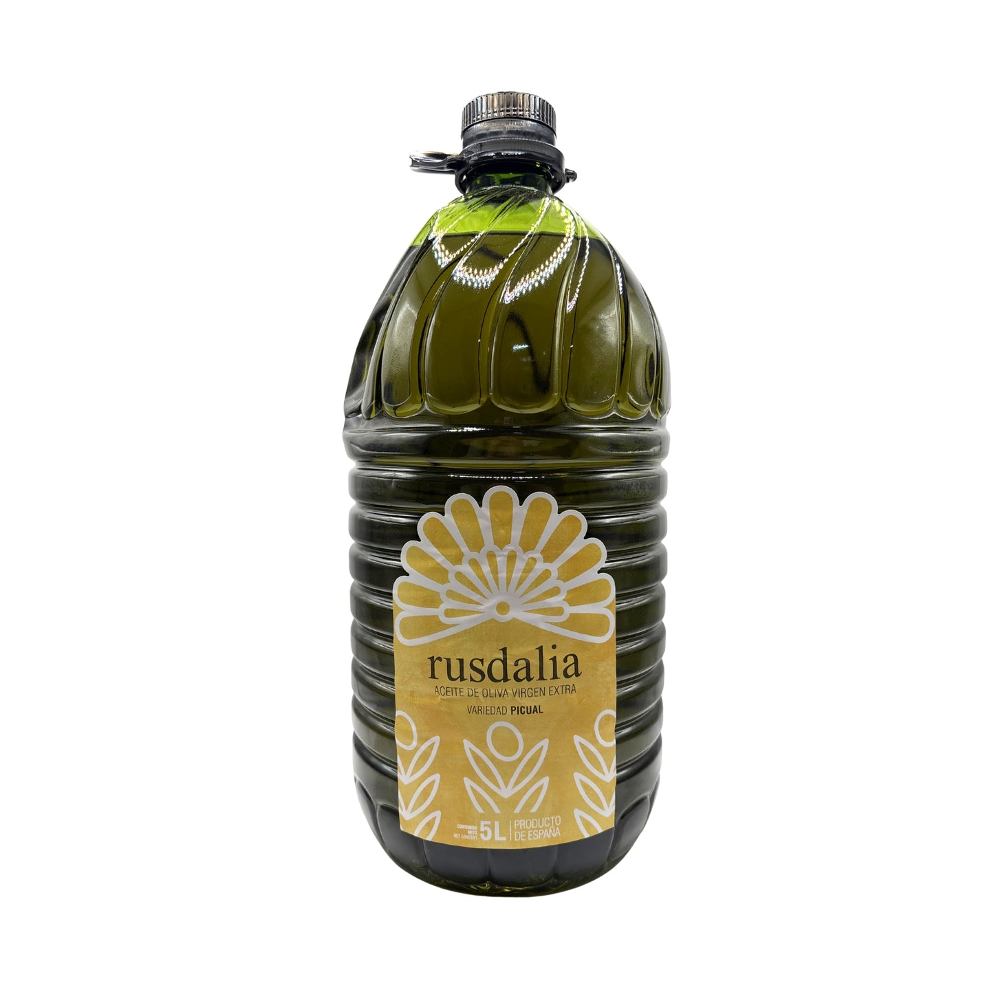 garrafa aceite de oliva virgen extra rusdalia 5 litros