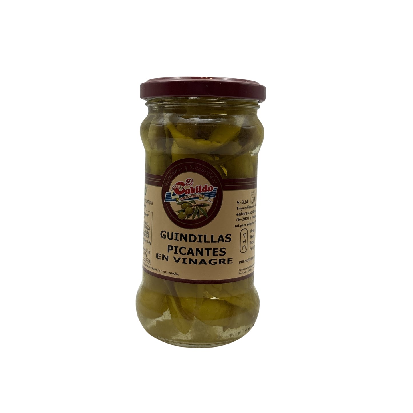 guindillas picantes aperitivo gourmet encurtido tapas