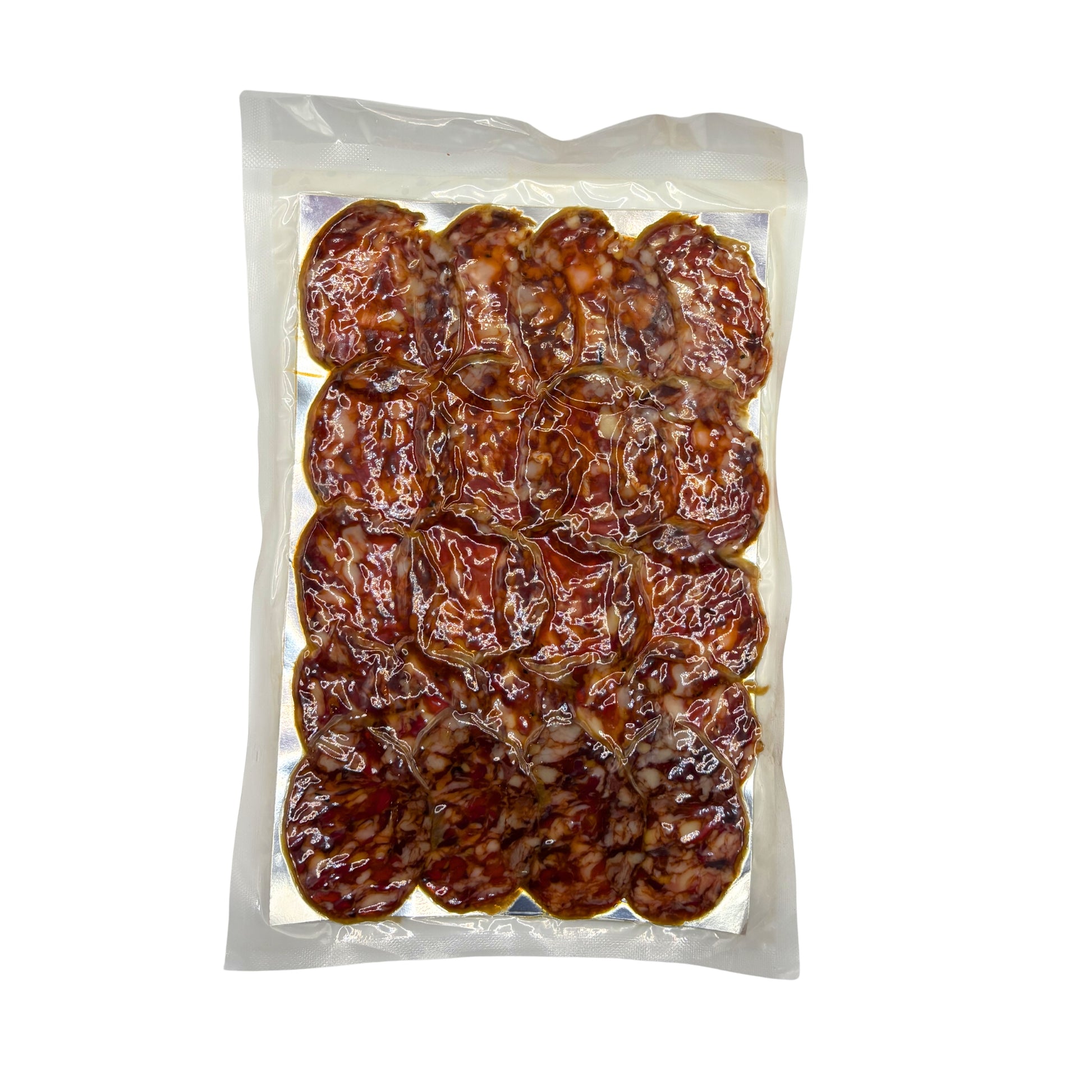 sobre de chorizo ibérico de bellota 100 g loncheado gourmet aperitivo tapas