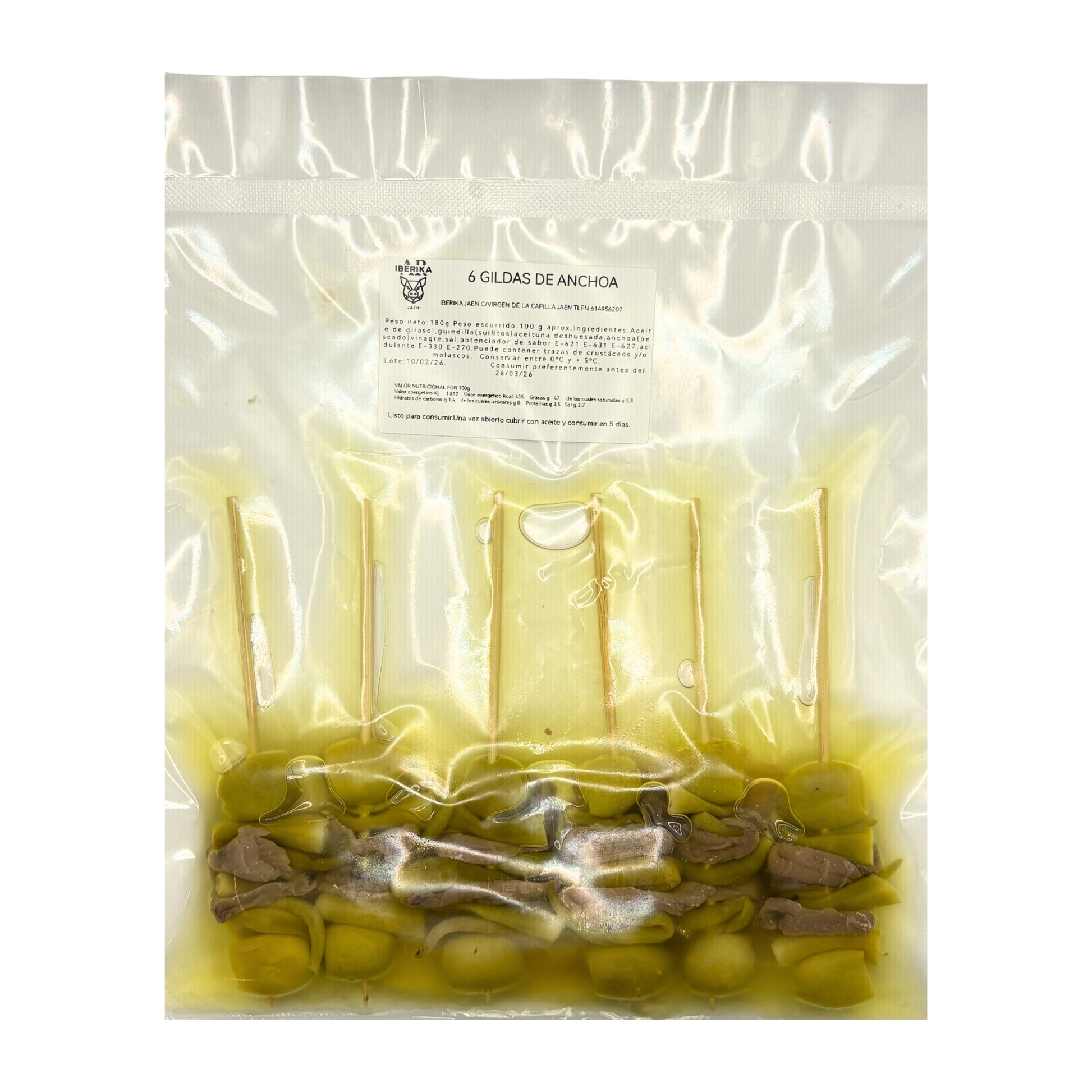 gildas clasicas aperitivo aceituna piparra anchoa gourmet