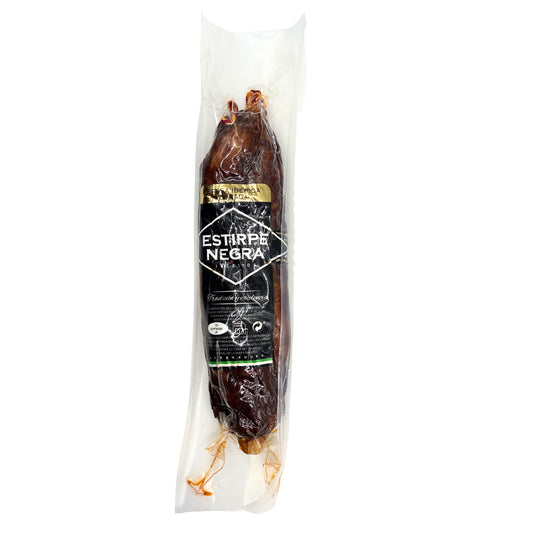Lomito de presa ibérica de bellota curado artesanalmente, embutido ibérico gourmet.