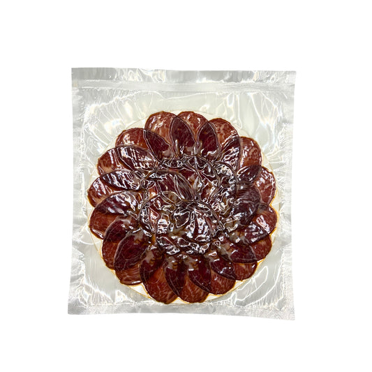 sobre de lomito de presa ibérica de bellota 100 g loncheado gourmet aperitivo tapas