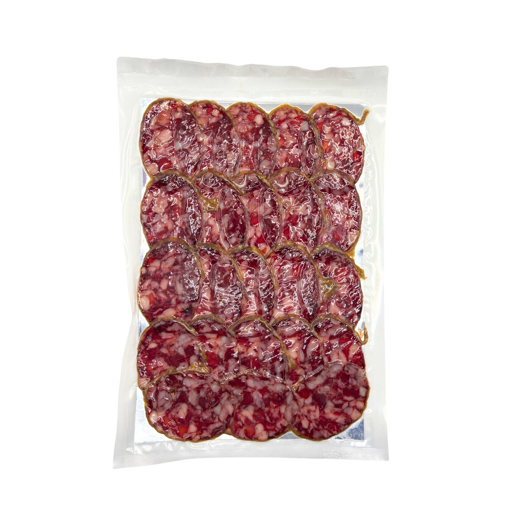 sobre de salchichón ibérico de bellota 100 g loncheado gourmet aperitivo tapas